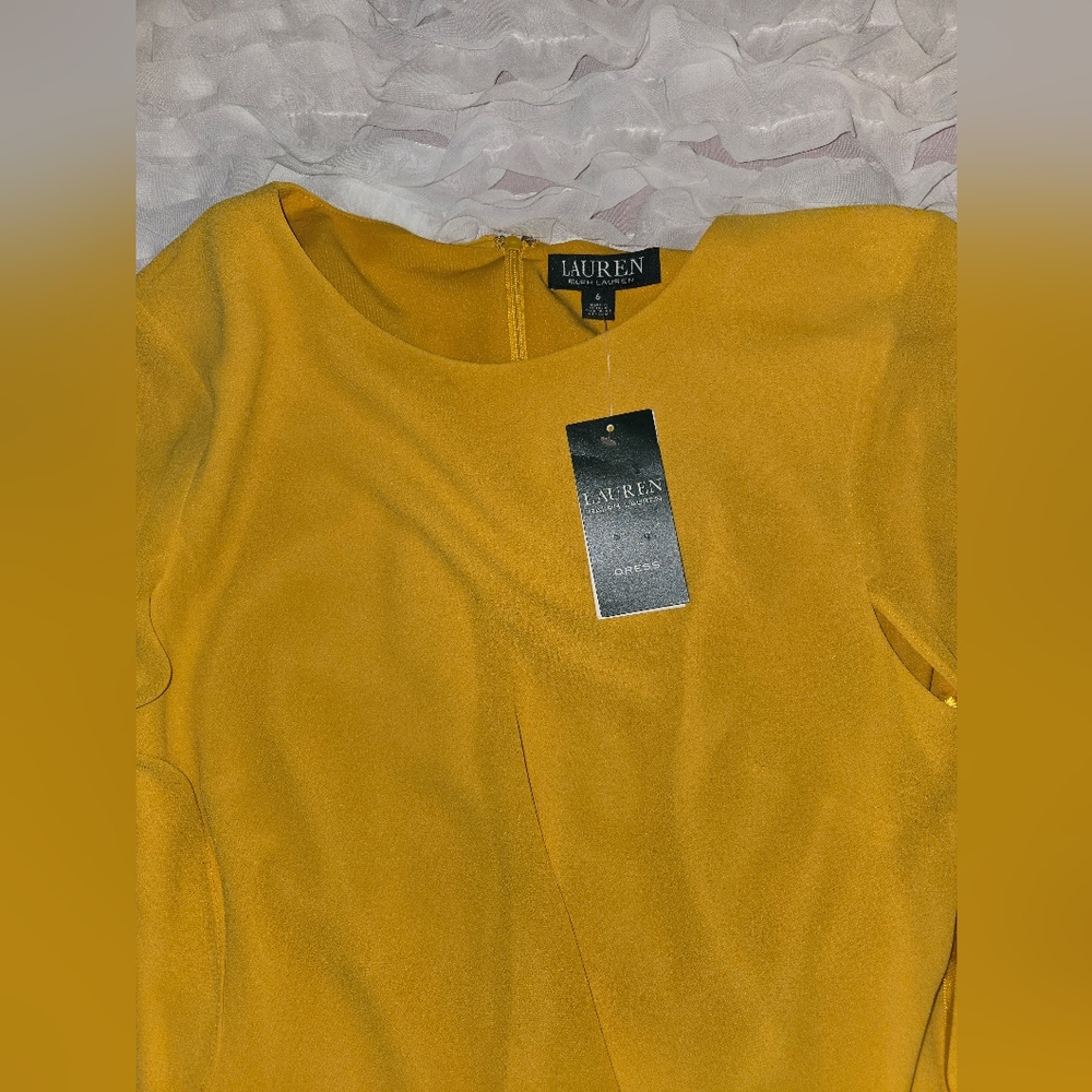 Ralph Lauren Yellow Dress - Picture 4 of 5